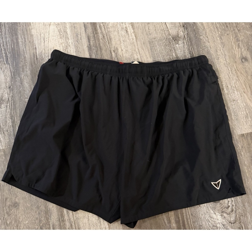Mens Korsa Athletic Shorts Xxlarge Black